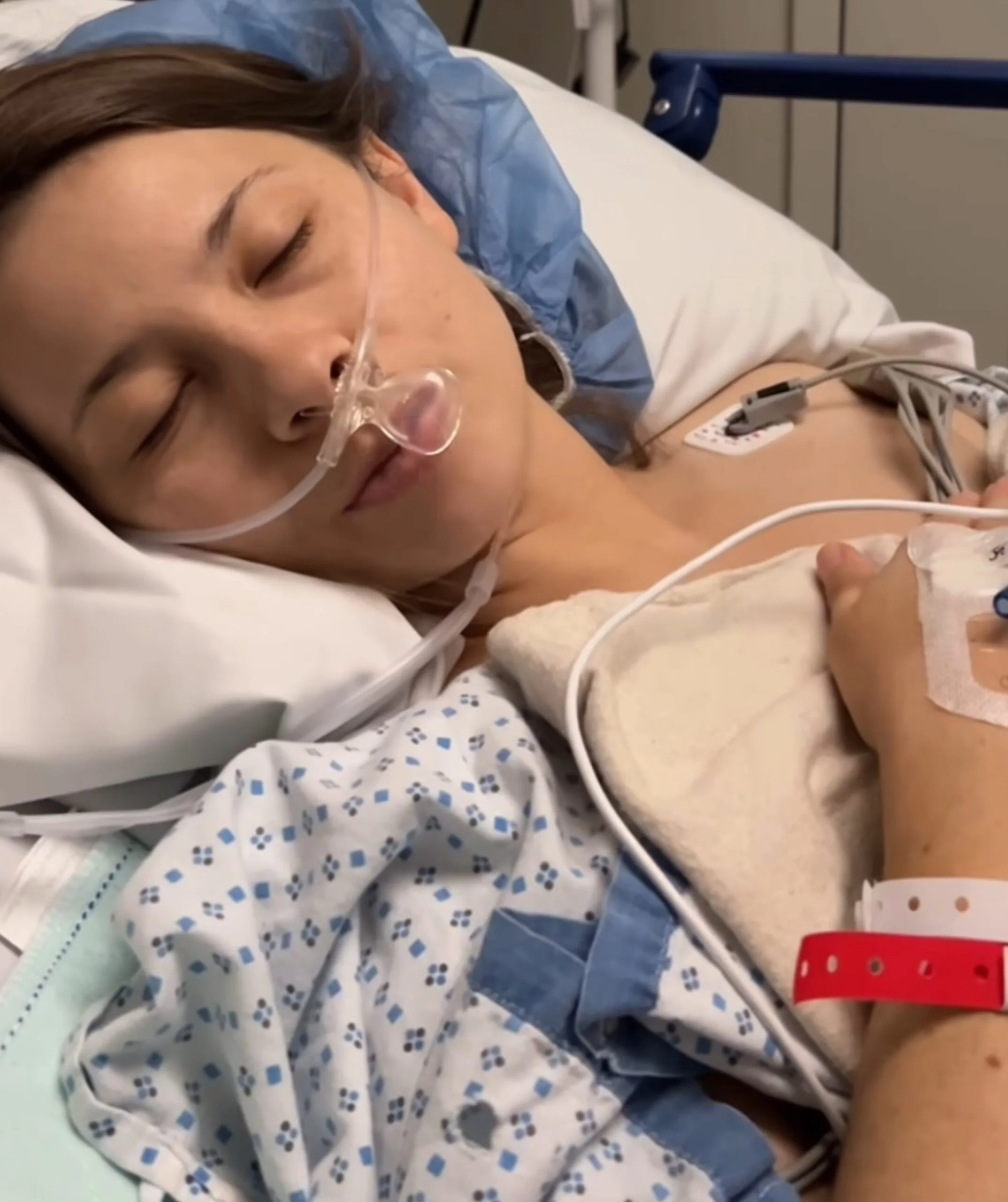 Bindi Irwin in hospital