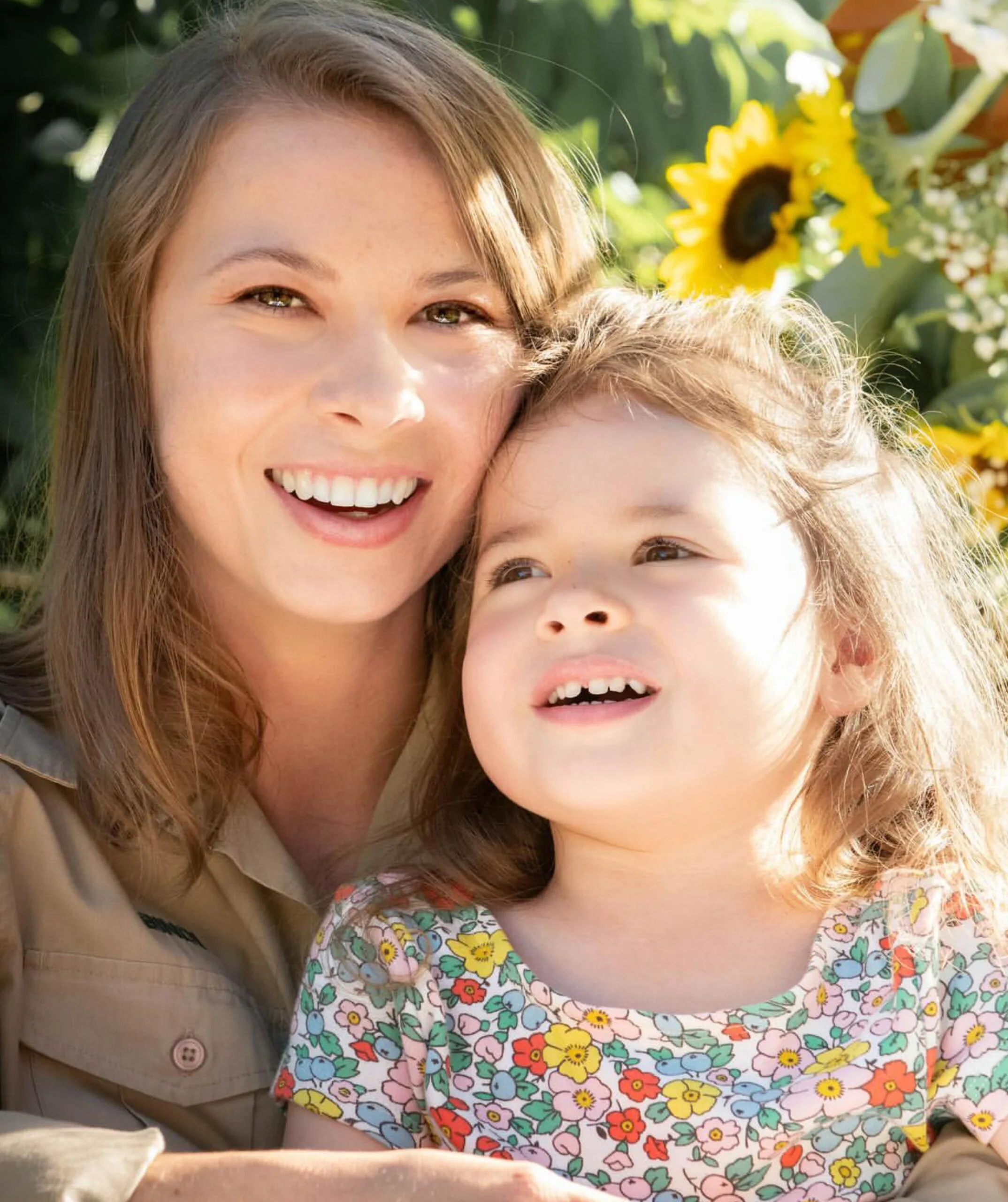 Bindi and daughter Grace