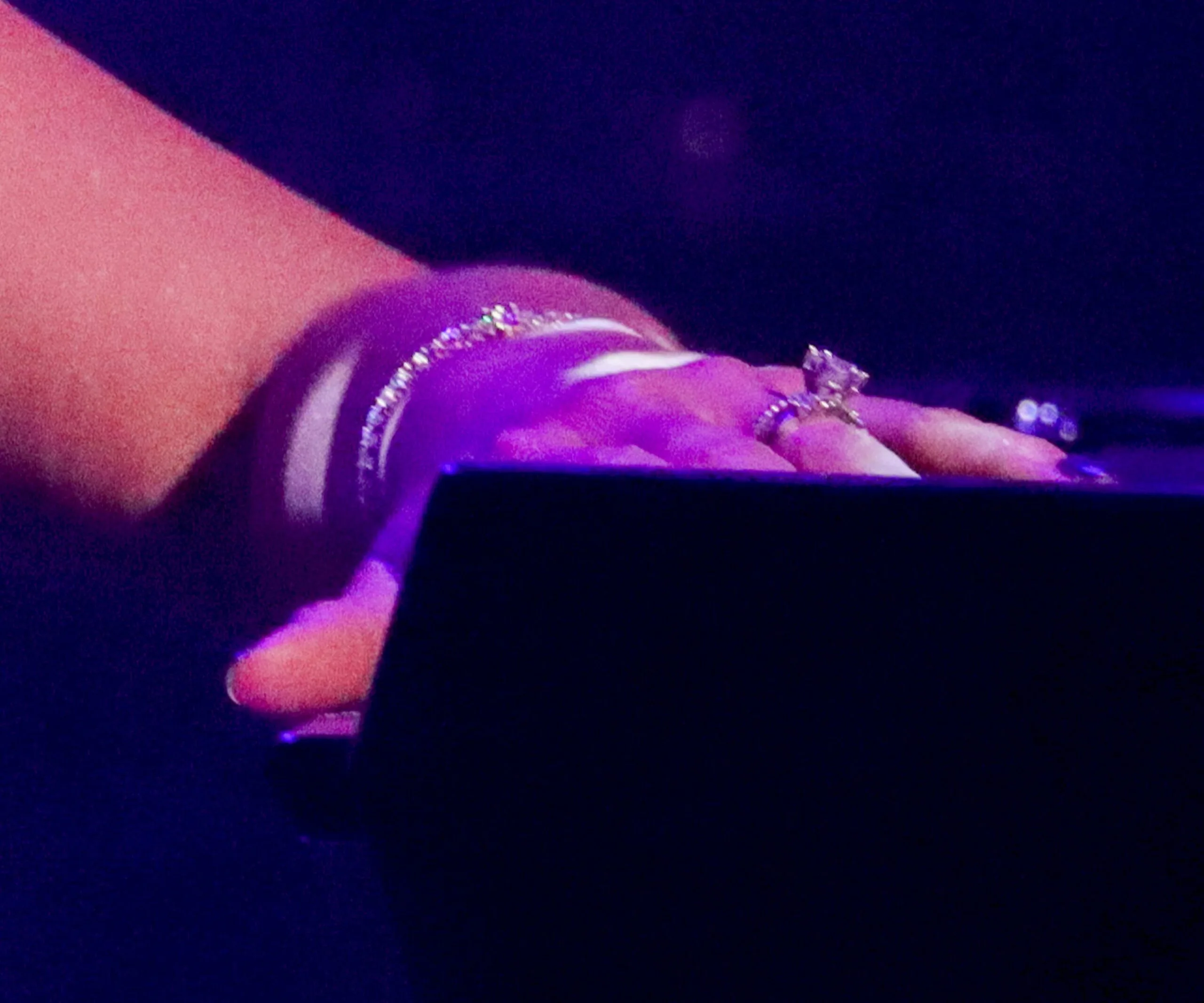 Custom designed? The rings looked to complement one another. (Image: Media Mode)