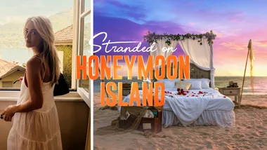 Twelve couples are Stranded On Honeymoon Island in 2025, with Jackie O as narrator