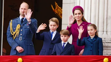 Prince William and Princess Catherine with George, Louis and Charlotte.