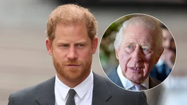 Prince Harry and King Charles