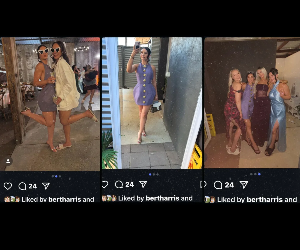 Caught out! Fans have spotted Farmer Bert has been liking a slew of Claire's Instagram posts. (Image: Instagram)