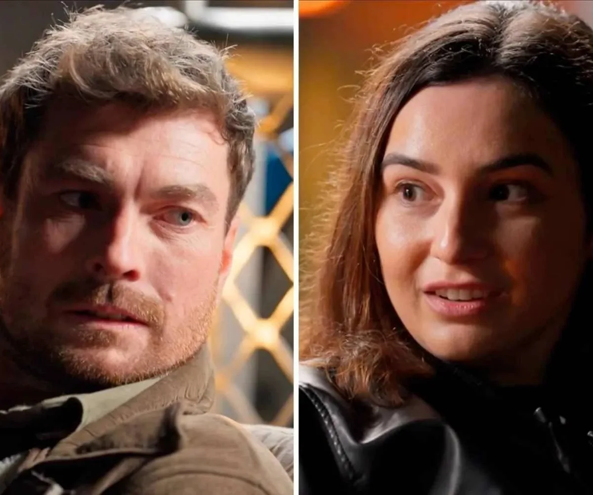 Farmer Thomas was heartbroken when Claire decided to leave the show early. (Image: Seven Publicity)