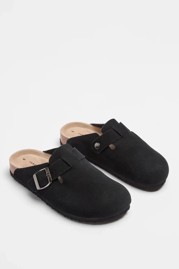 Target winter fashion leather clog
