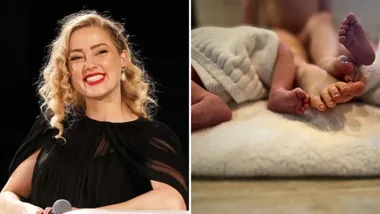 Amber Heard has quietly welcomed twins