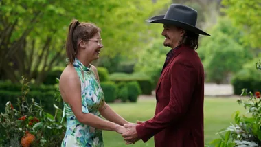 Farmer Jarrad has chosen Chloe as his forever love on Farmer Wants A Wife 2025