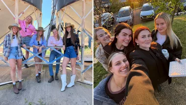 All the behind the scenes snaps the ladies of Farmer Wants A Wife 2025 have shared this season