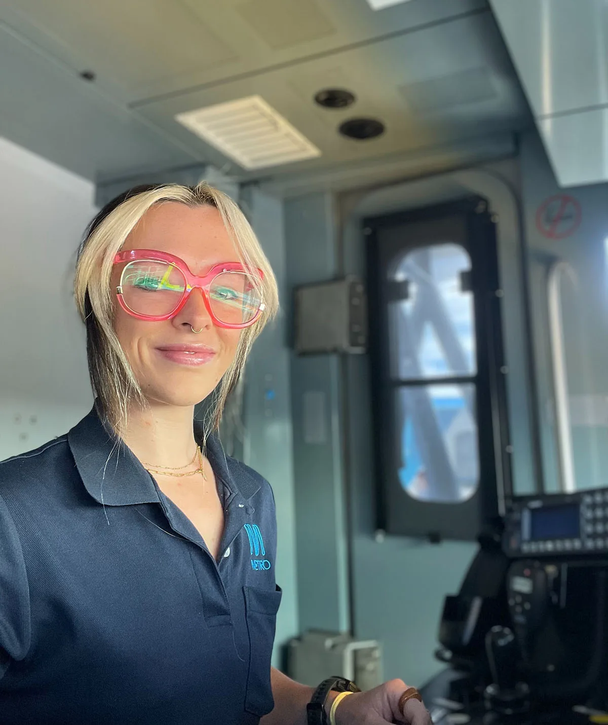 "I can't beleive this is my job!" (Image: Supplied)