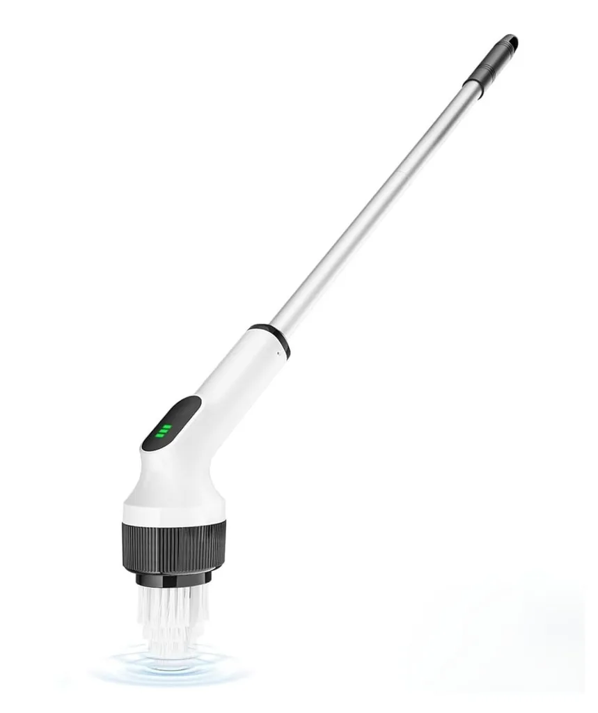 Electric spin scrubber