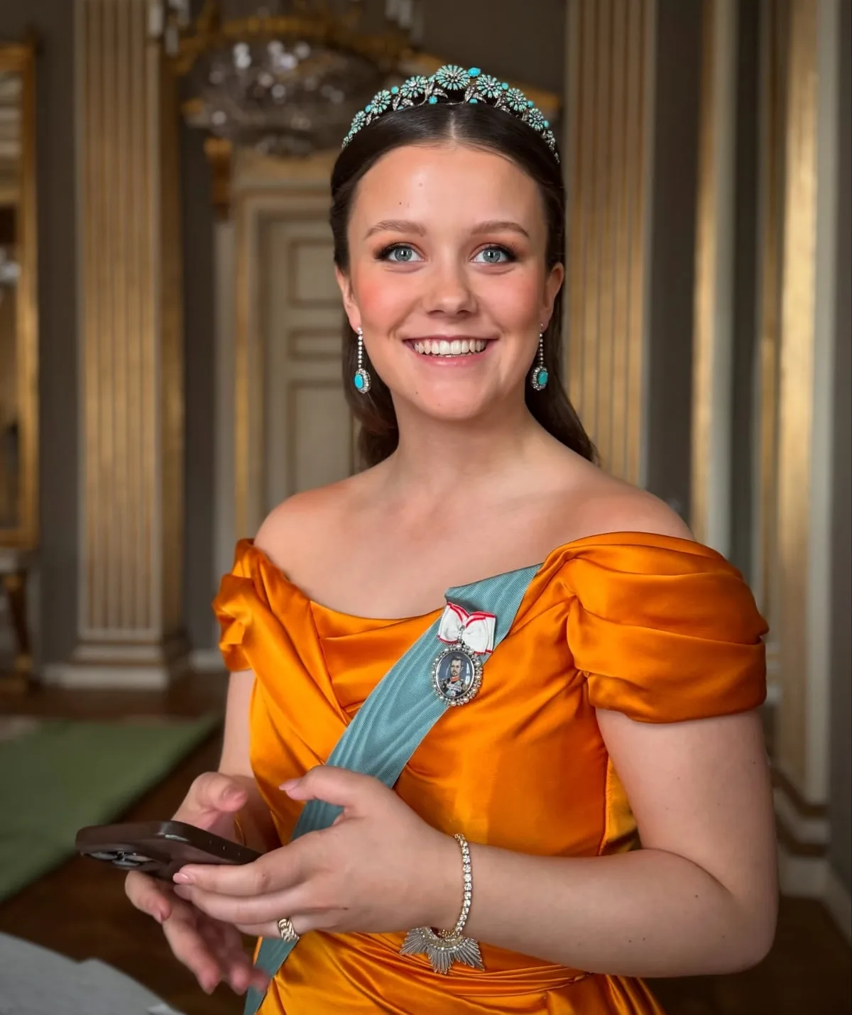 Centre stage: Princess Isabella has become a fan favourite since she turned 18. (Image: Getty)
