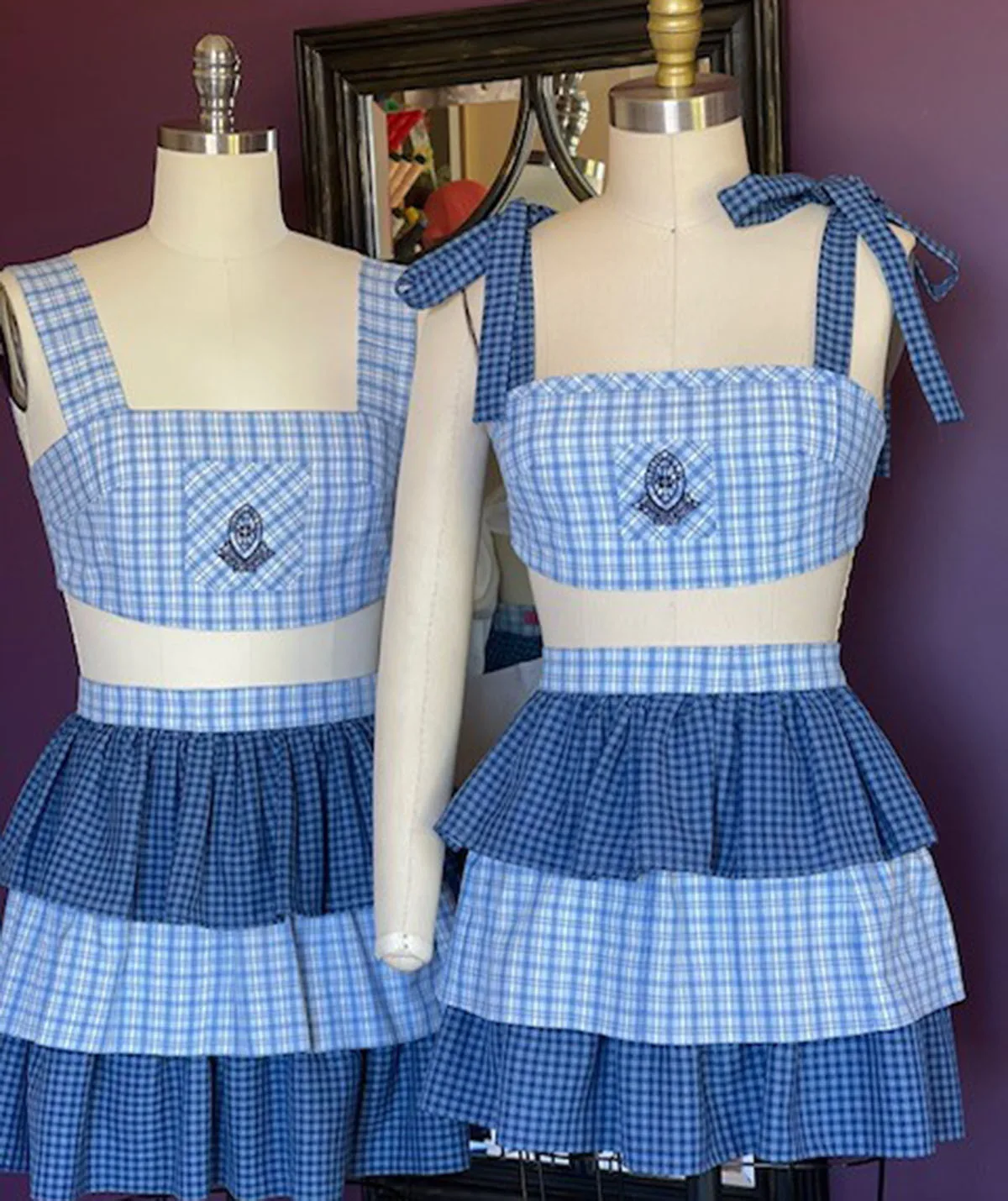 Another one of my school uniform transformations. (Image: Supplied)
