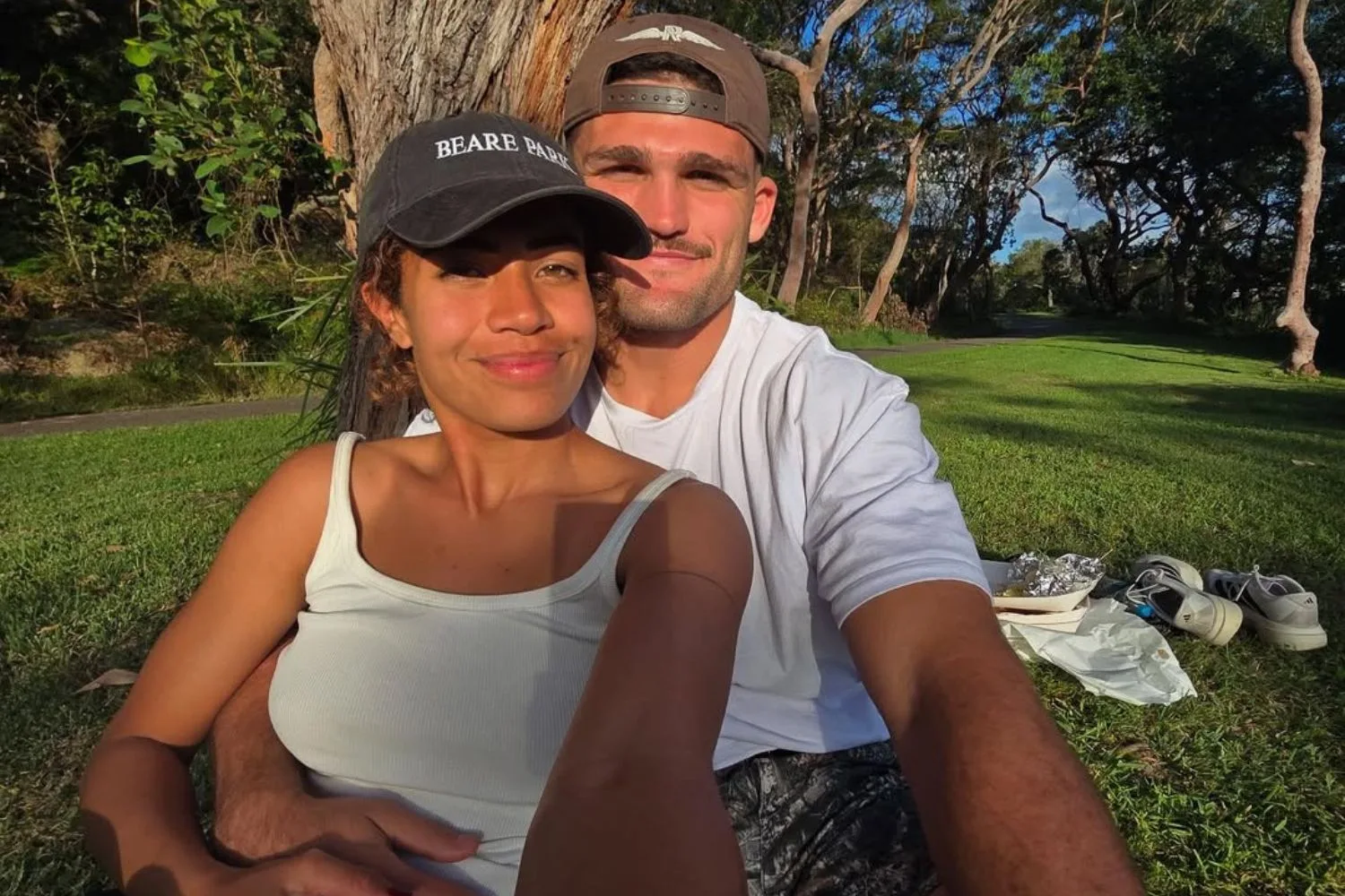 Mary Fowler and Nathan Cleary