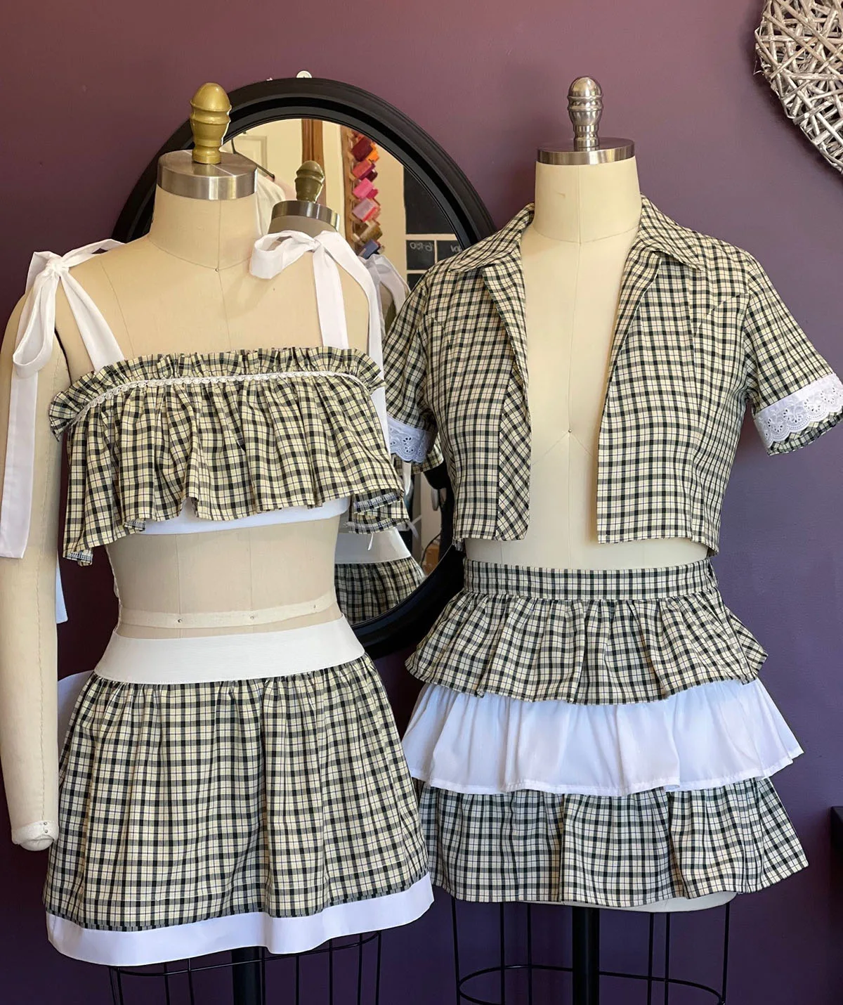 One of my school uniform transformations. (Image: Supplied)