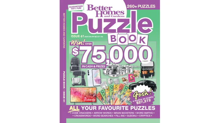 Better Homes and Gardens Puzzle Book Issue 61