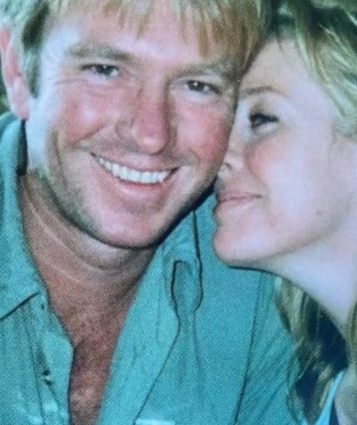 Rebecca and her husband Richard Bell. Credit: Instagram.