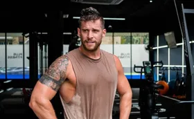 Dan Ewing makes an emotional confession while celebrating his 40th birthday