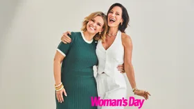 Edwina Bartholomew feels lucky to have Sarah Di Lorenzo as a friend!