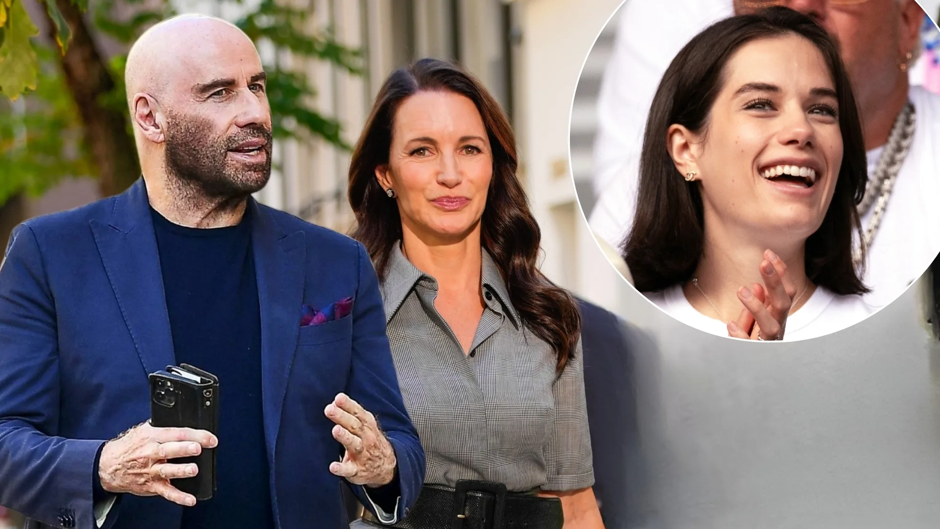 John Travolta and Kristin Davis have been enjoying secret dates in New York. (Image: Getty, Backgrid)