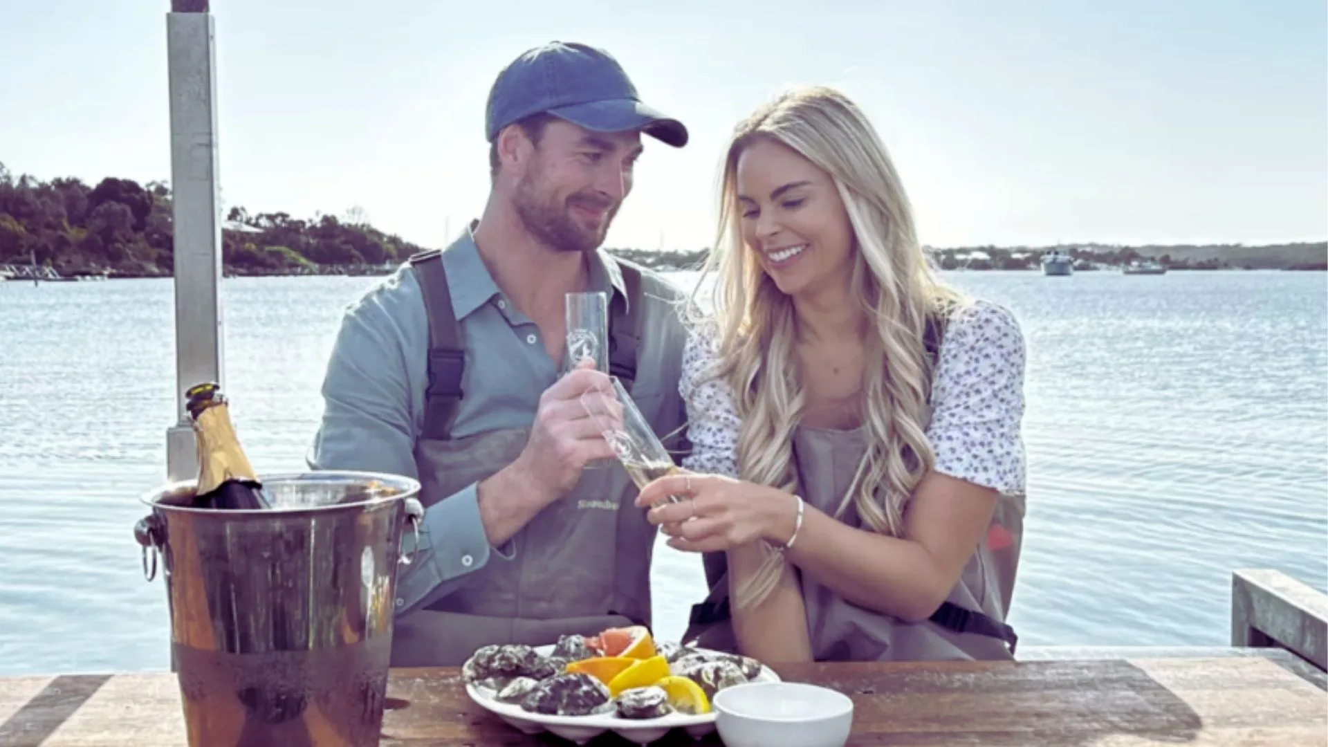 Farmer Wants A Wife 2025: Farmer Thomas and Clarette have finally got their happy ever after! (Image: Network Seven)