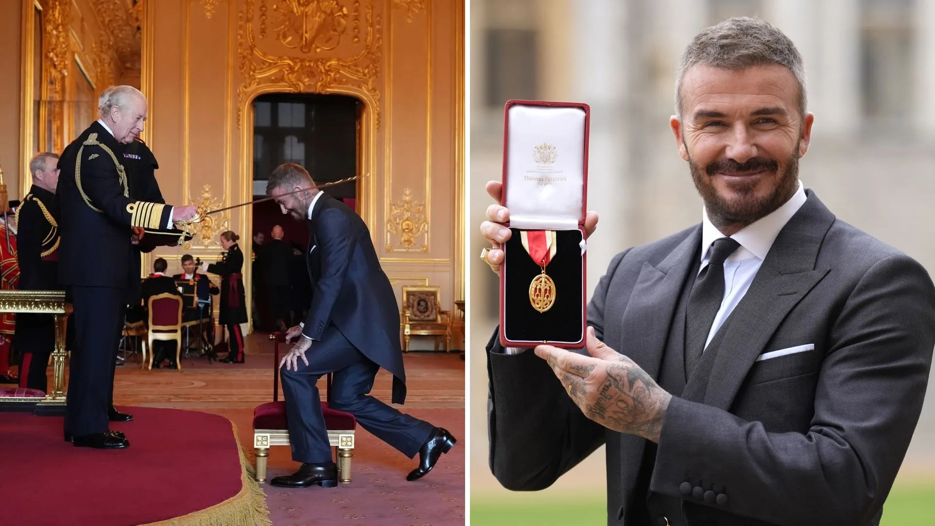 After two decades of being snubbed, David Beckham has finally been knighted!