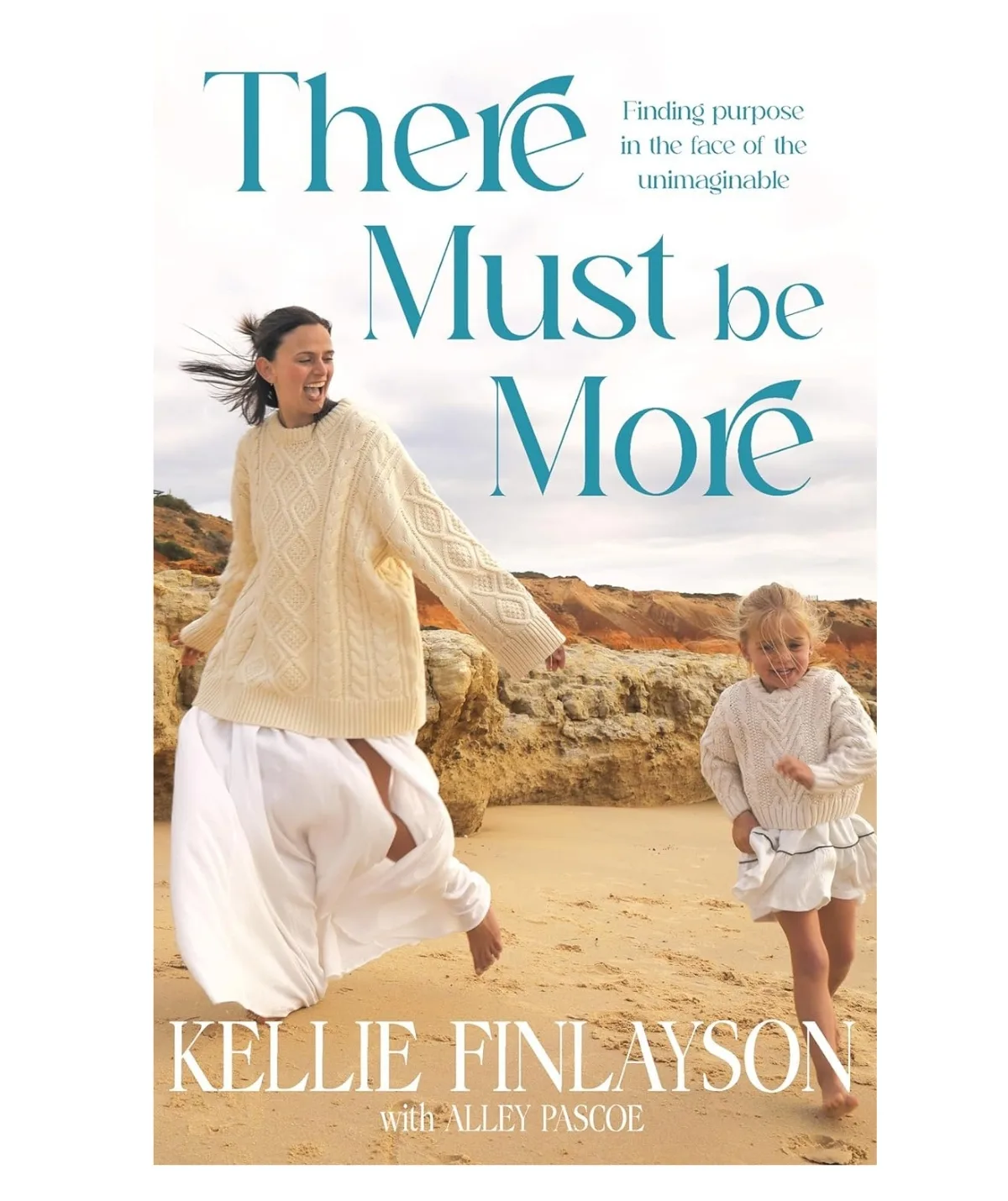 The front cover of Kellie's new book, There Must Be More