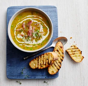 Pea and ham soup