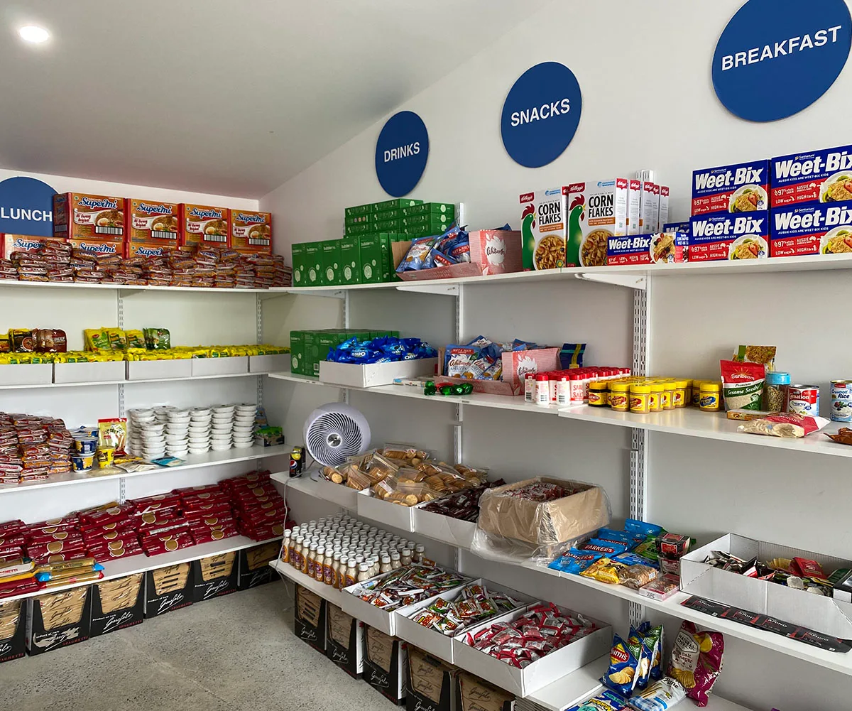 The People's Market on the Gold Coast with their shelves full. (Image: Supplied)