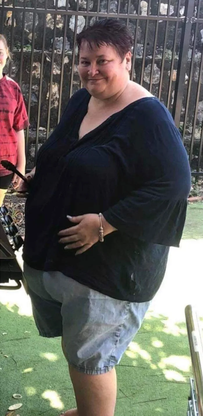 Me at my heaviest just as I started the Lady Shakes. (Image: Supplied)