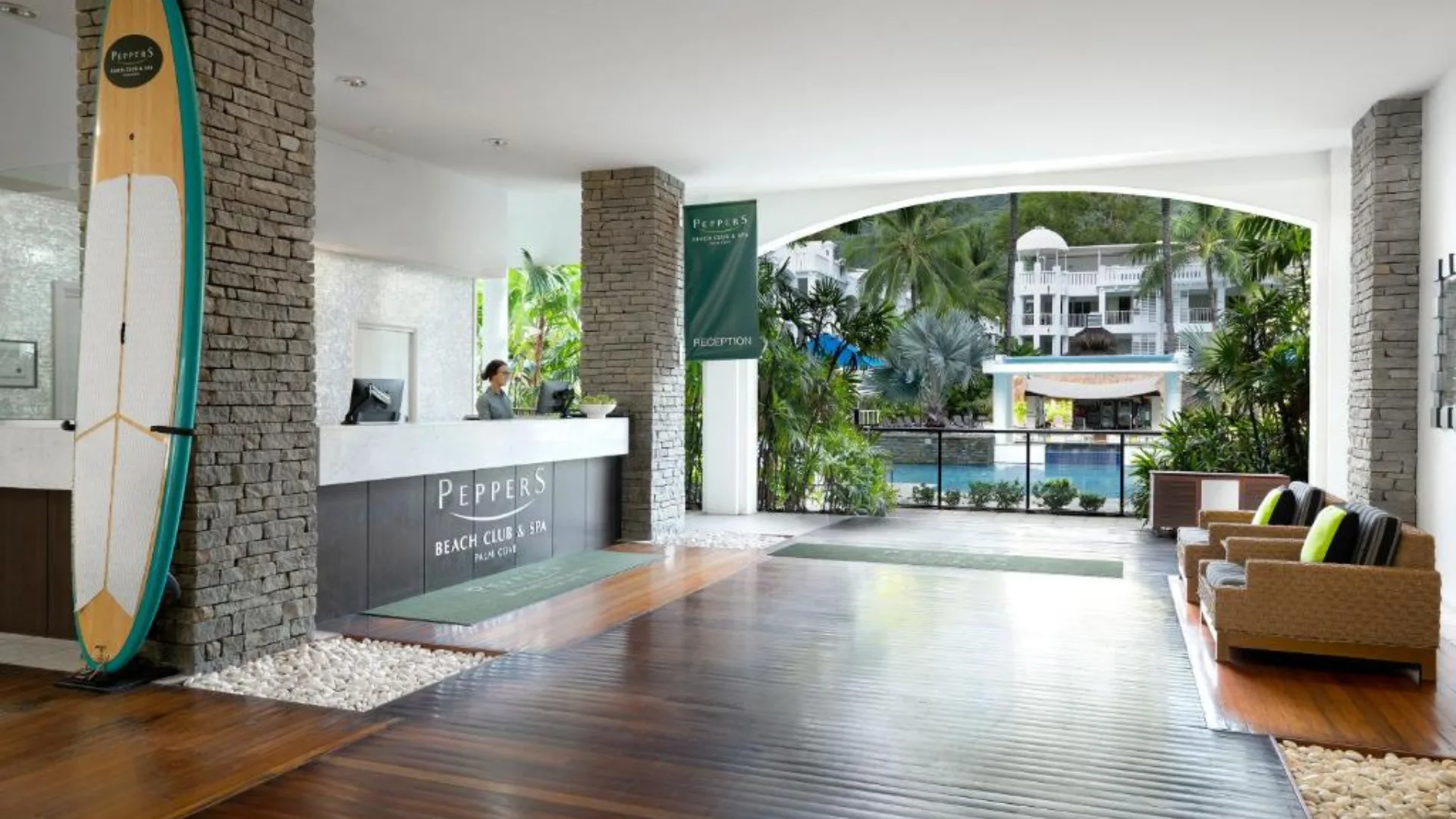 Peppers beach resort in tropical north Queensland