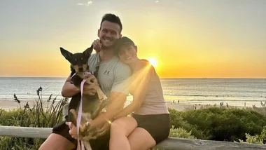 MKR’s Hannah and Lawrence share happy engagement news weeks after baby announcement