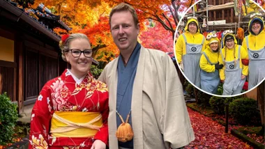 Jono and Danielle Fren in Japan