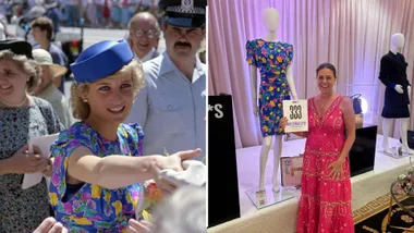 Princess Diana and Renae Plant.