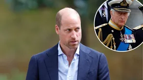 Prince William and King Charles.