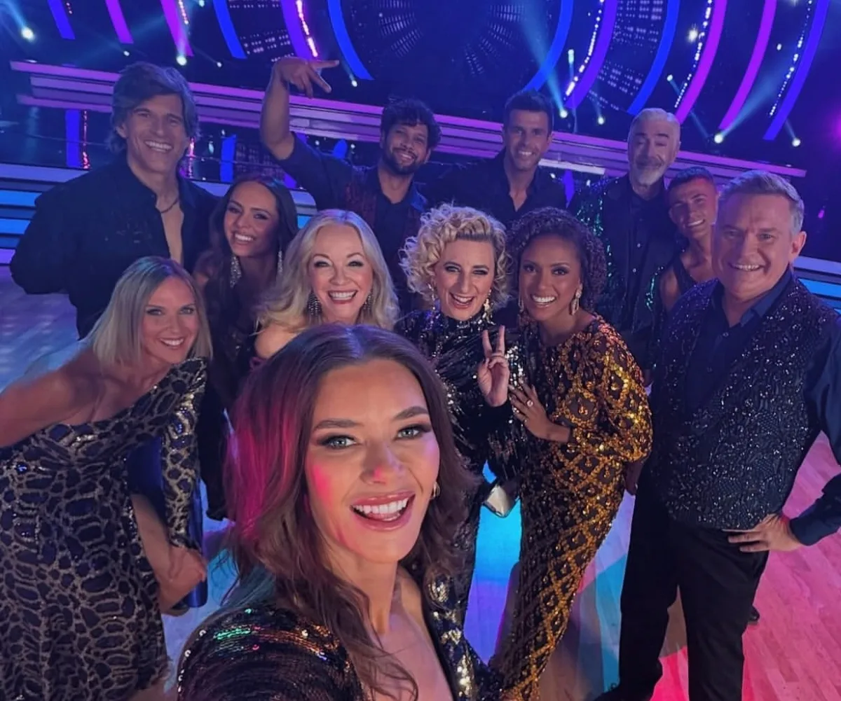 Dancing with the Stars cast.