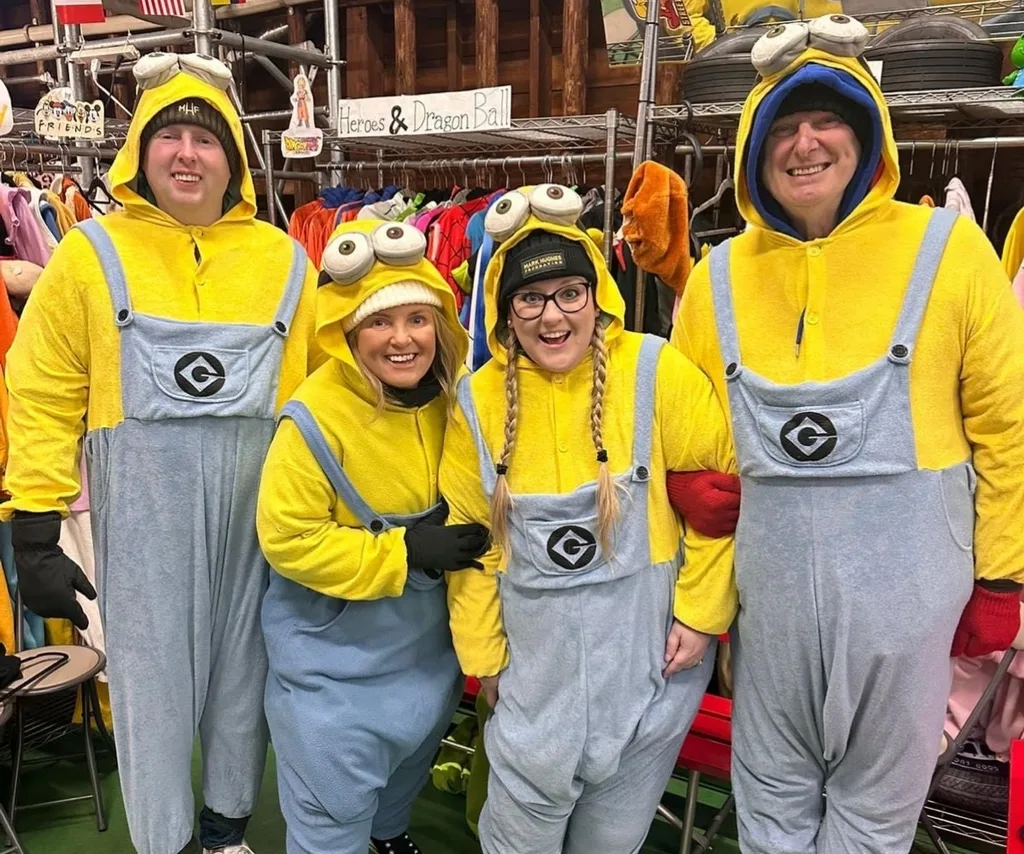 Danielle joined Jono and his parents in Japan