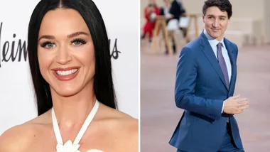Katy Perry cosies up to former Canadian prime minister Justin Trudeau
