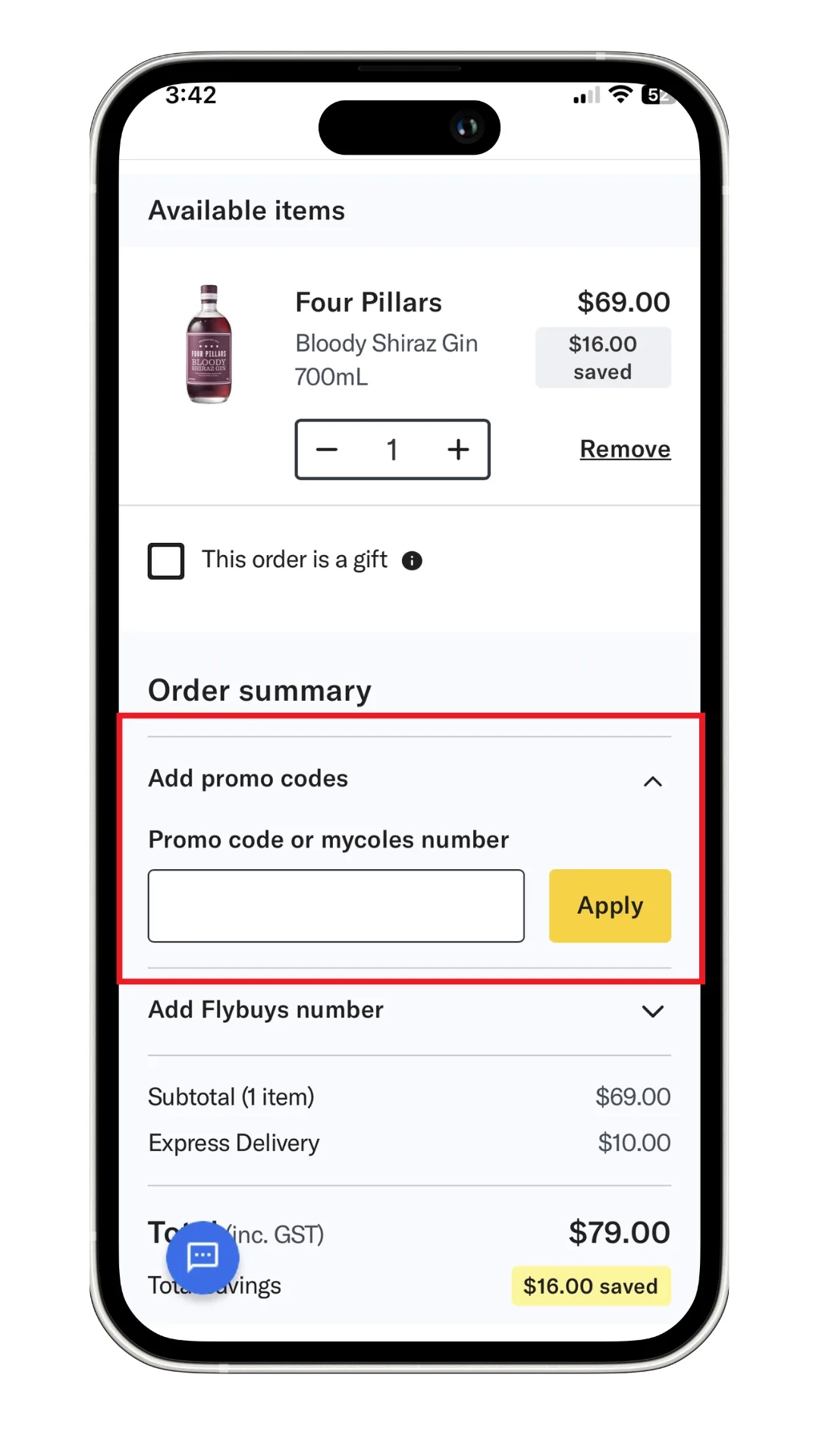 How to apply a Liquorland discount code at checkout