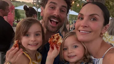 Why Laura Byrne hid her pregnancy from husband Matty J