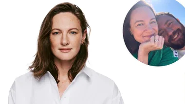 Cate Campbell engagement photo with Adam Kerr