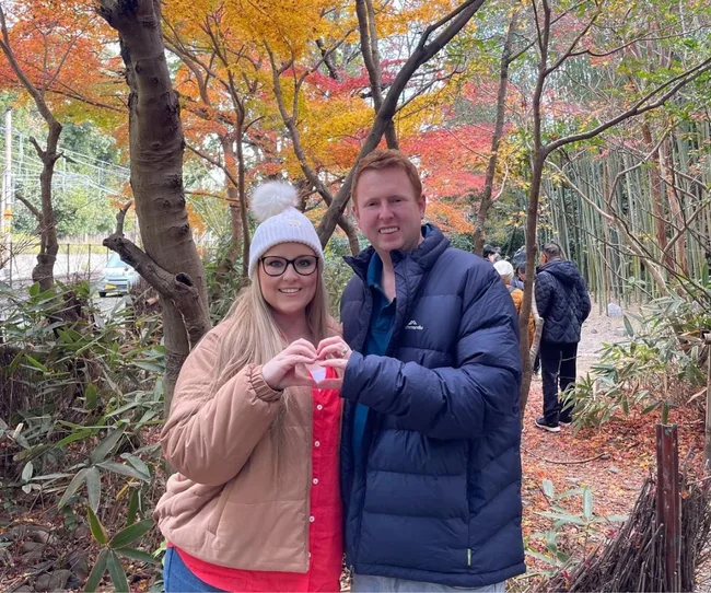 Jonathan Fren and his wife Danielle