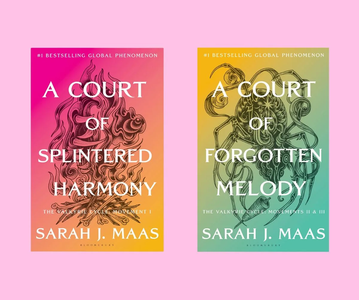 ACOTAR book 6 and book 7, A Court of Splintered Harmony and A Court of Forgotten Melody