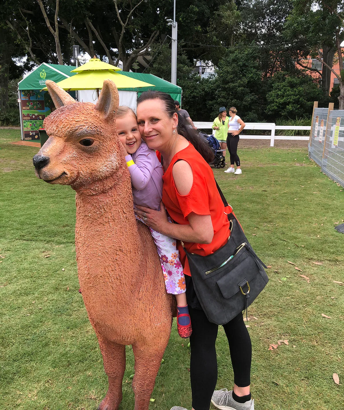 Me and Bonnie at the Easter Show 2023. (Image: Supplied)