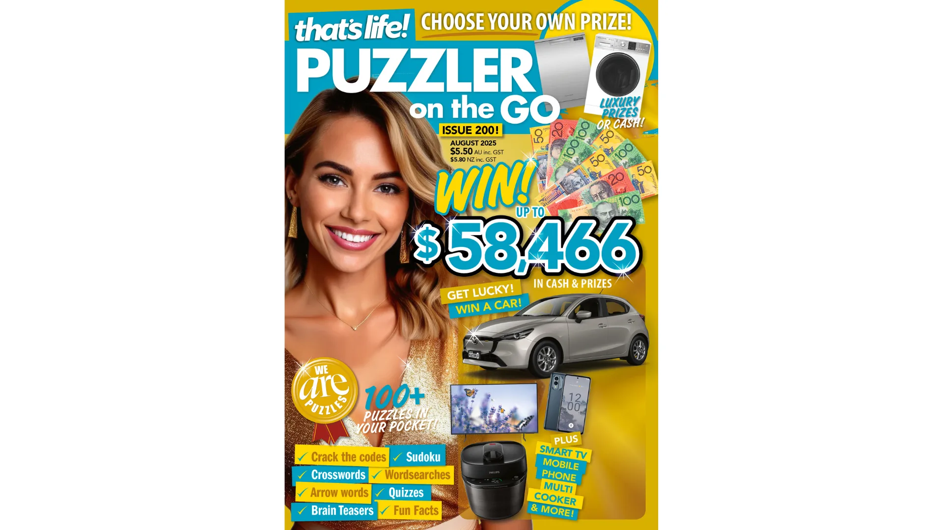 that’s life! Puzzler On The Go Issue 200 | Now To Love