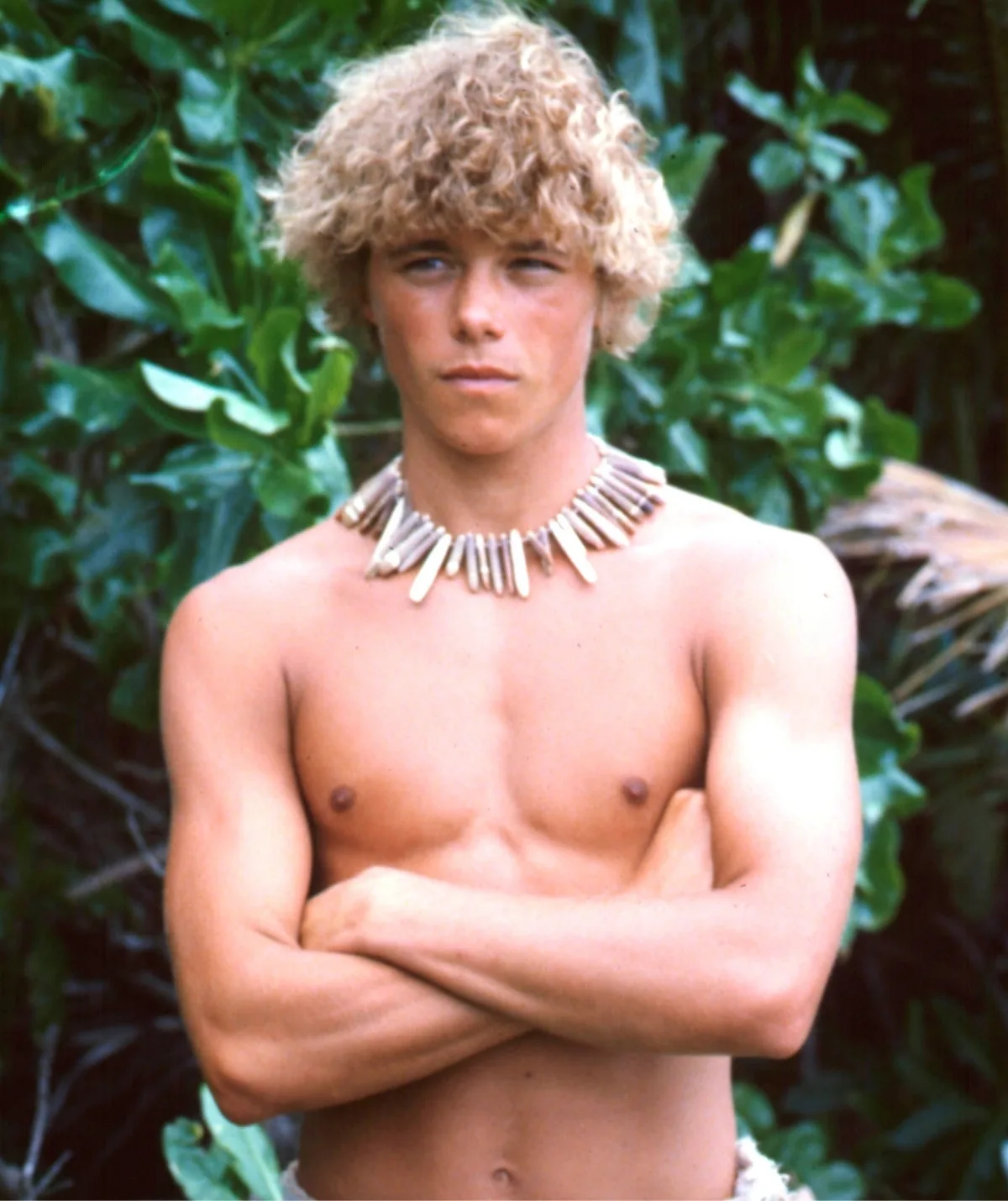 Christopher Atkins in The Blue Lagoon.