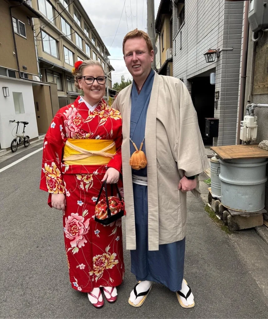 Danielle and Jono in Japan