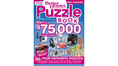Better Homes and Gardens Puzzle Book Issue 62