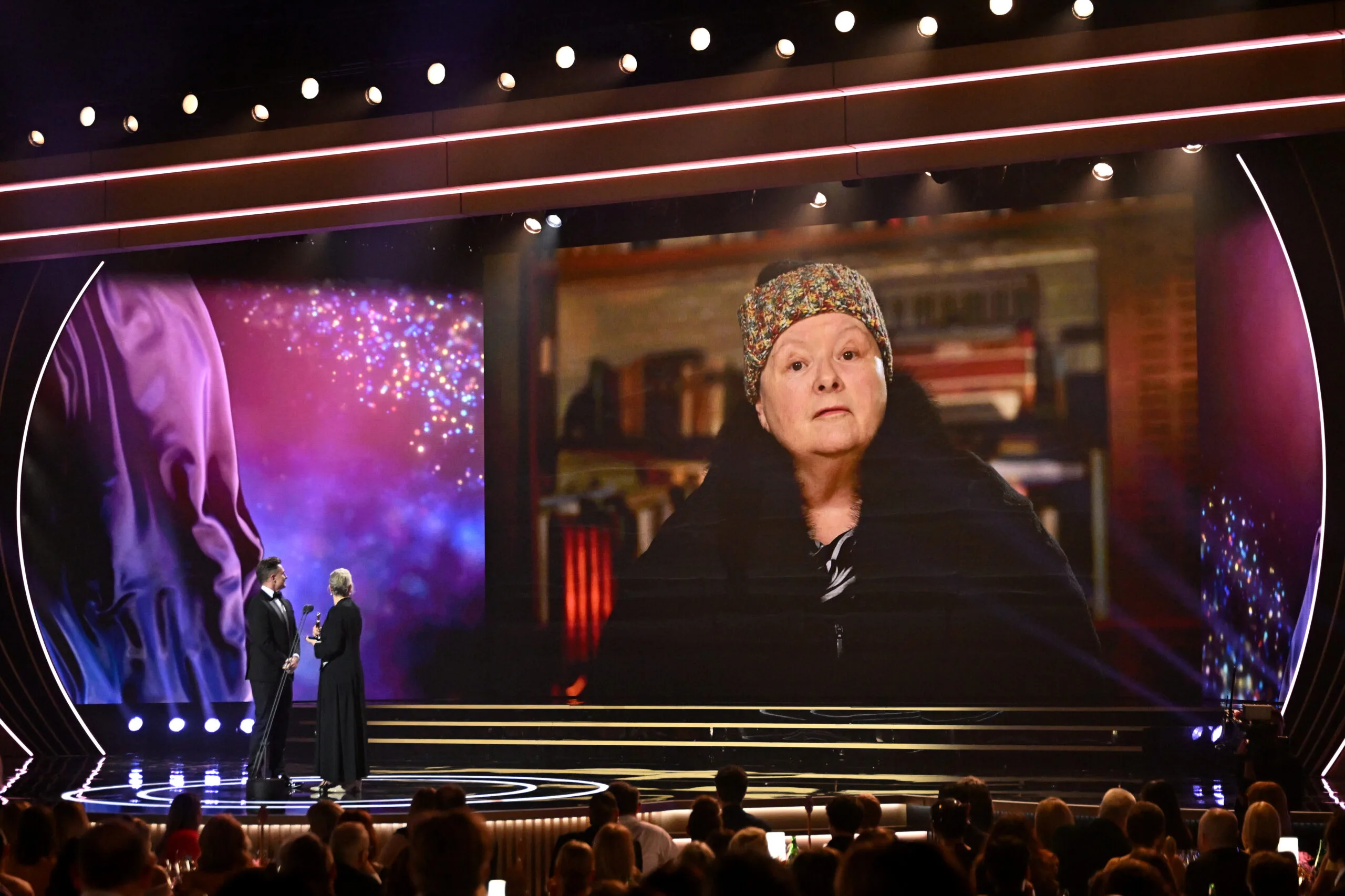 magda at the 2025 logies