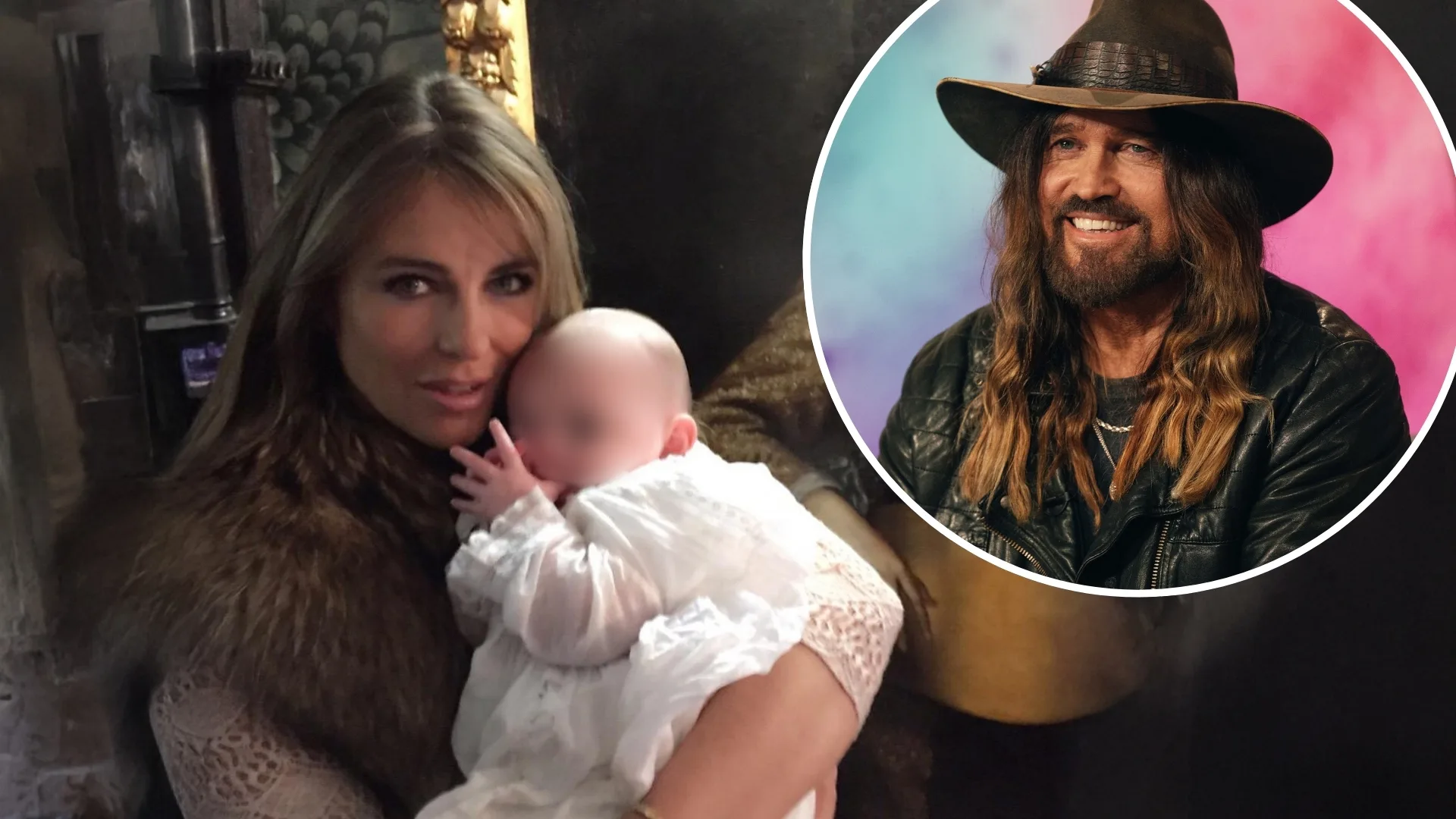 Baby plans! Sources say Liz, pictured with her goddaughter, wants to adopt with Billy Ray! (Image: Getty)