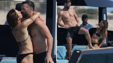 Mel C spices it up in Ibiza with Aussie boyfriend Chris Dingwall as rumours she’s planning to move to Australia ramp up!